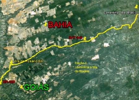 Em mudança de divisas, Bahia perderá território de 30 mil hectares