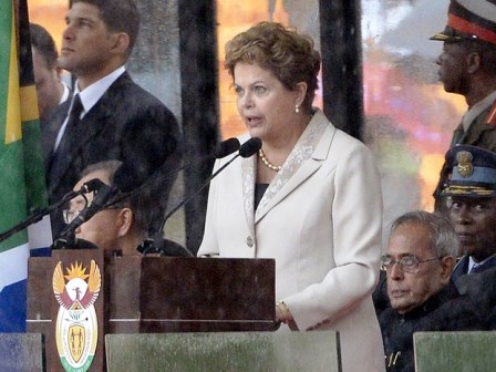 Mandela 'inspirou a luta no Brasil e na América do Sul', diz Dilma em tributo