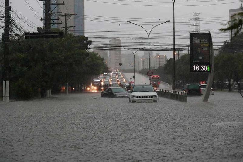 Temporal em São Paulo causa 2 mortes, queda de 40 árvores e trava trânsito