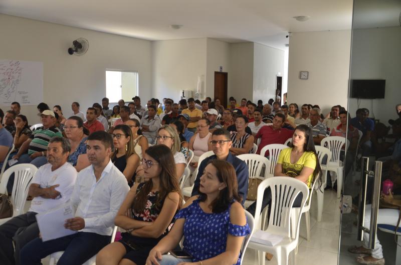 Conferência inicial para o Plano de Saneamento Básico é realizada e Guajeru