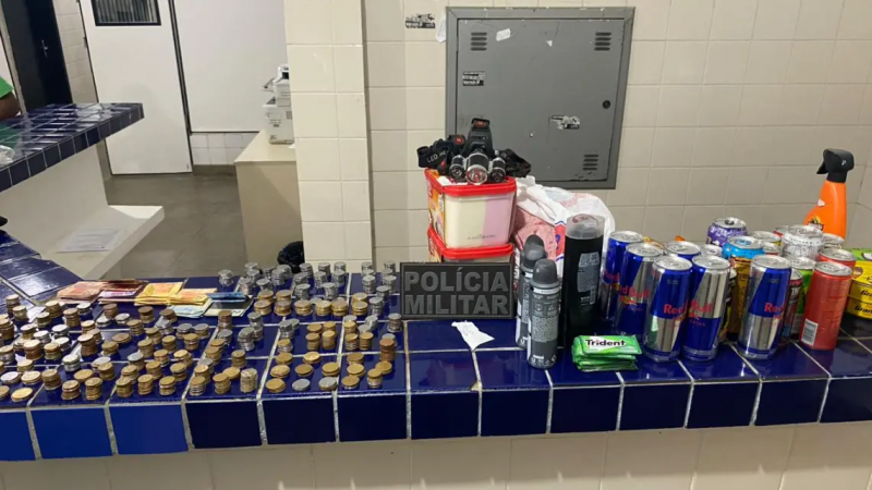 Homem é preso acusado de furtar supermercado durante a madrugada em Brumado