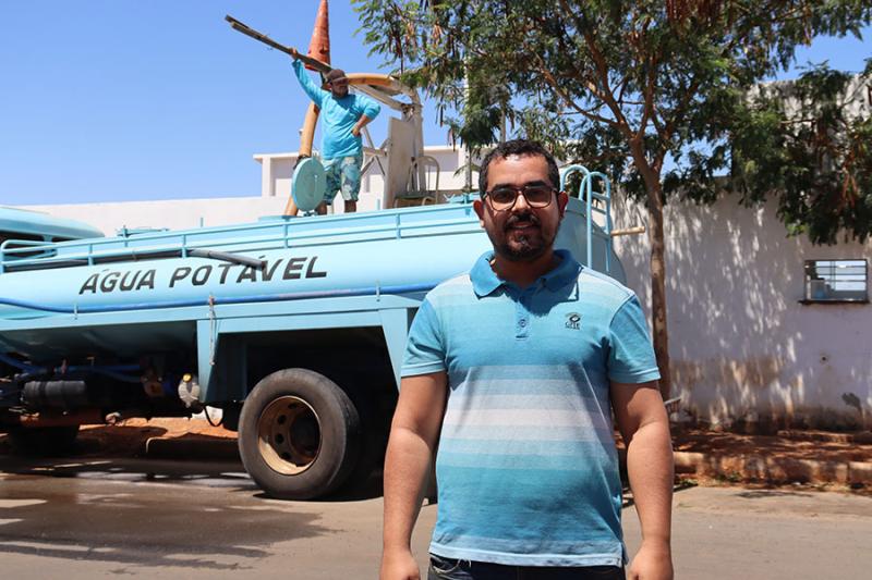 Foi o empenho da secretaria na elaboração de relatórios que garantiu o retorno da 'Operação Pipa' em Brumado, diz Djalma Leite