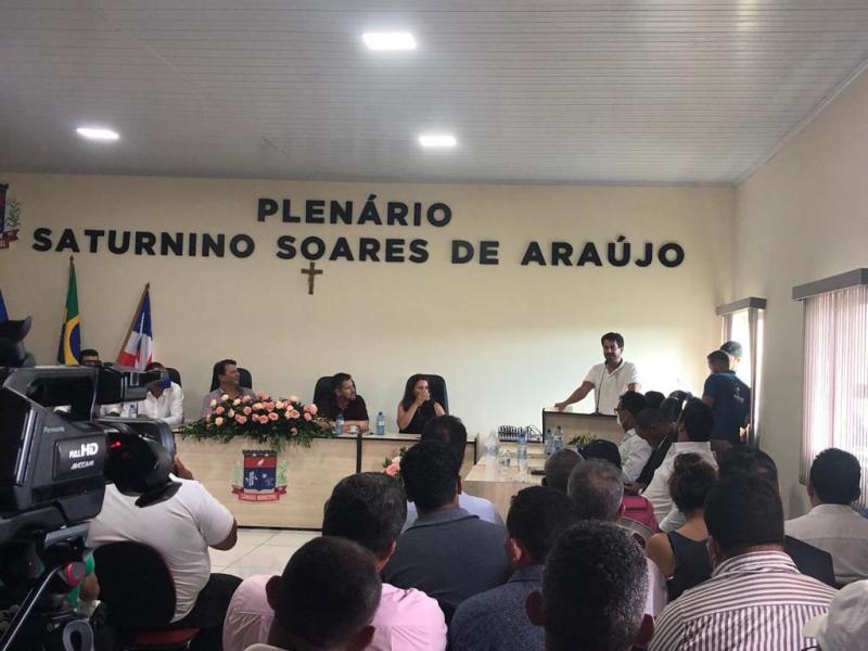 Manuel Rocha participa de cerimônia de inauguração da reforma da Câmara de Tabocas do Brejo Velho