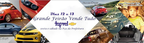 PUBLICIDADE: Grande Feirão vende tudo Topvel