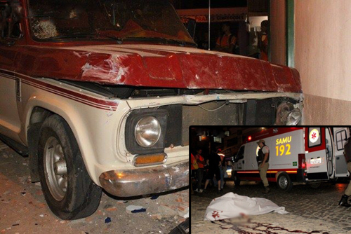 Idoso atropelado morre na Praça do Mercado