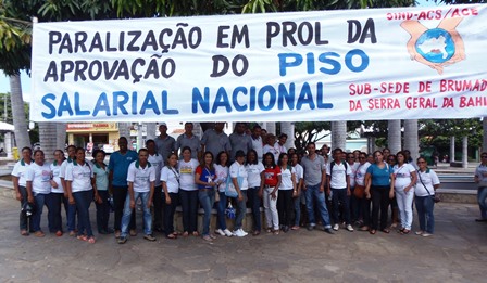 Agentes de Saúde e de Endemias de Brumado atendem convocação nacional e param suas atividades 