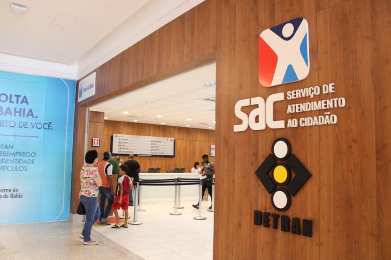 Agendamento de serviços do Detran deve ser realizado no SAC Digital