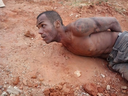 Bandido trapalhão é preso em ibitira