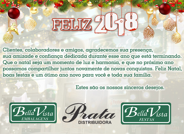 Fim de Ano: Mensagem do Grupo Bella Vista