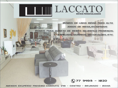 Publicidade: Tenha o melhor em móveis personalizados; a Laccato oferece a você