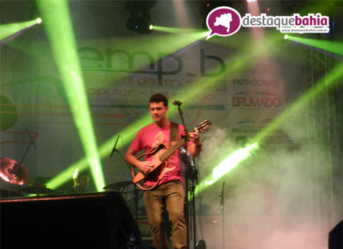 Primeira noite de festival tem brumadense classificado para a próxima etapa