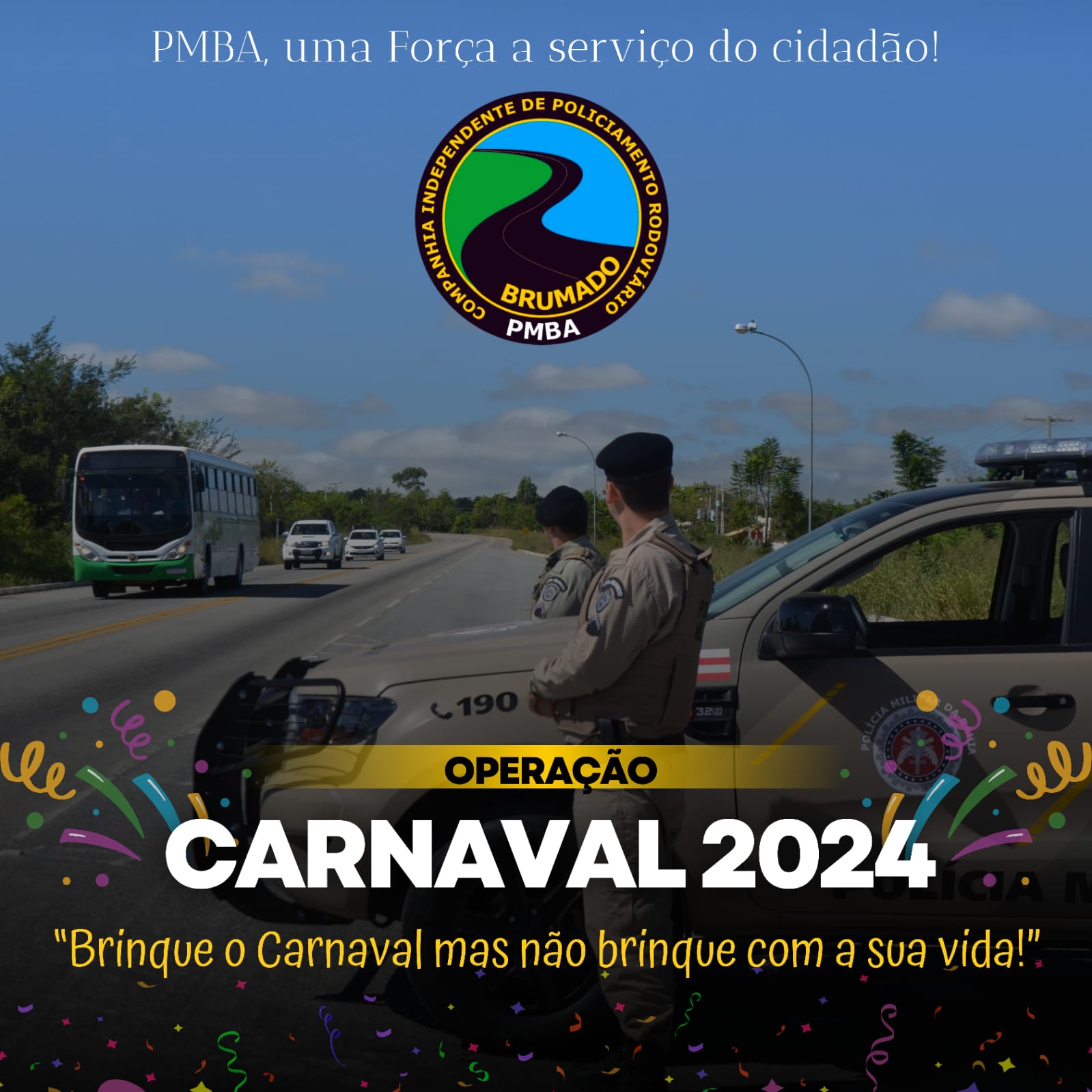 Operação Carnaval da PRE inicia nesta quita-feira (08)