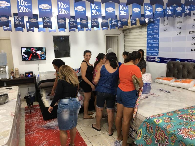 Loja Sonhos Colchões chega em Tanhaçu; sucesso de vendas na inauguração
