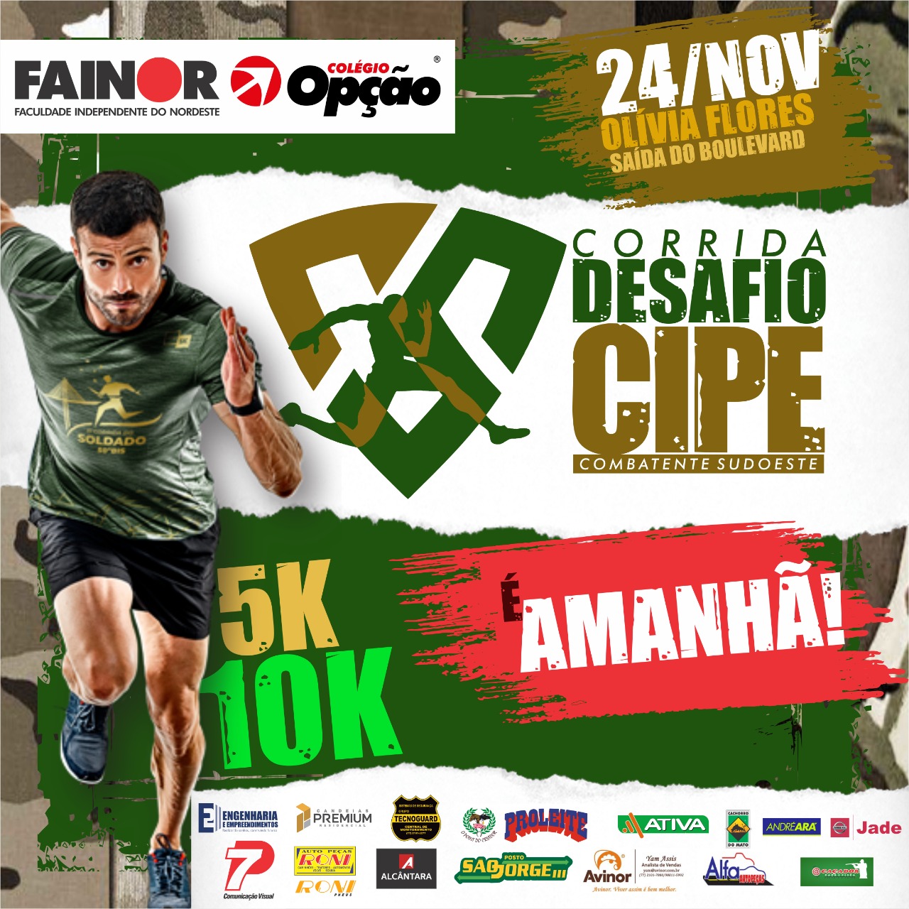 Cipe Sudoeste promove corrida para comemorar 14 anos