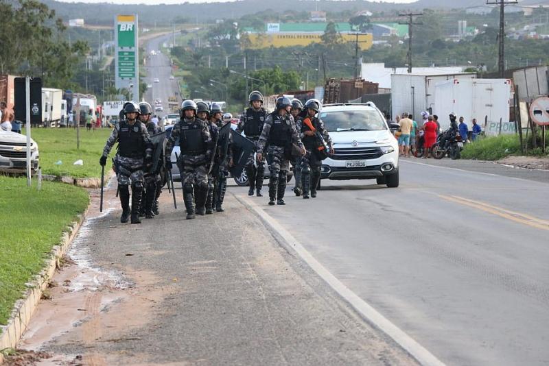 Bahia segue com 100% de rodovias liberadas; forças policiais monitoram