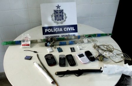 Presos usavam celular com 4 mil em bônus para ligações e mensagens de texto 