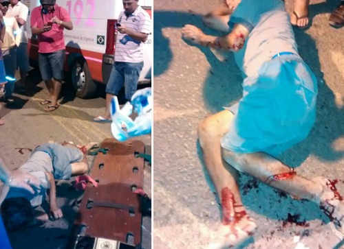 Acidente entre motociclistas deixa dois feridos