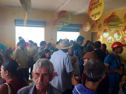 Coligação “O trabalho tem que continuar” inaugura comitê em Maetinga