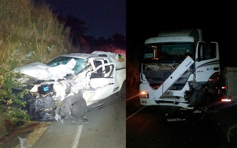 Colisão entre dois veículos é registrada na Serra Marçal