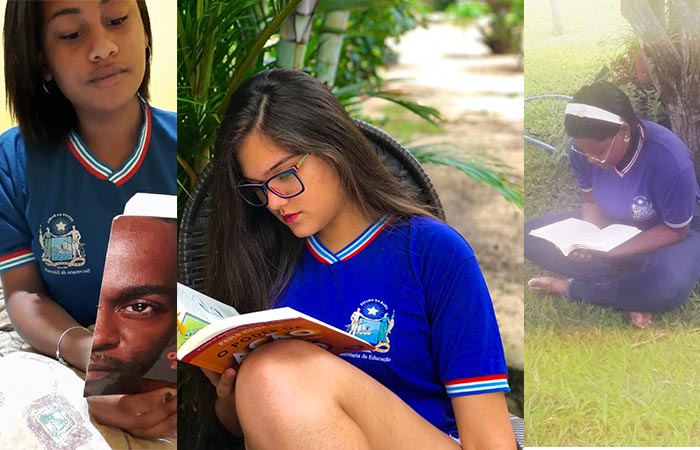 Chapada: Estudantes de Rio de Contas estimulam o hábito da leitura através de aplicativo de videoconferência on-line