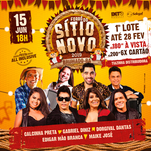 Se apaixone ao som de Calcinha Preta no Forró do Sítio Novo 2019; veja o vídeo