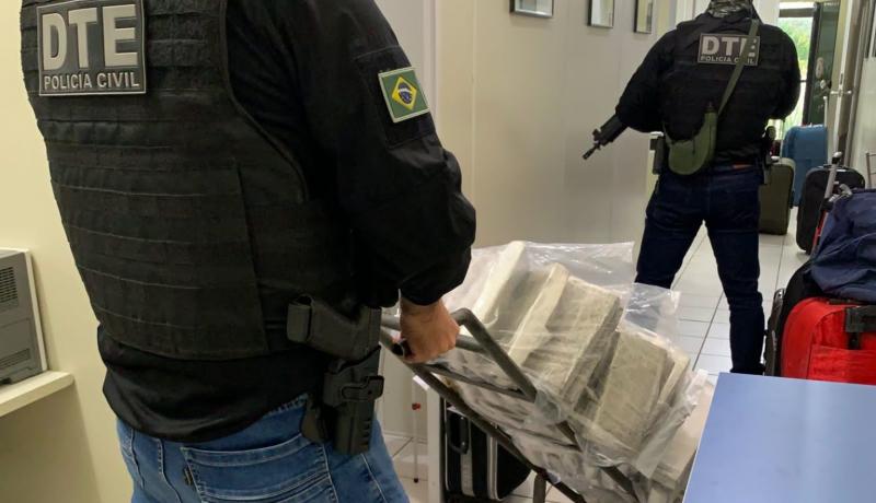 Meia tonelada de drogas é destruída pela Polícia Civil em Vitória da Conquista