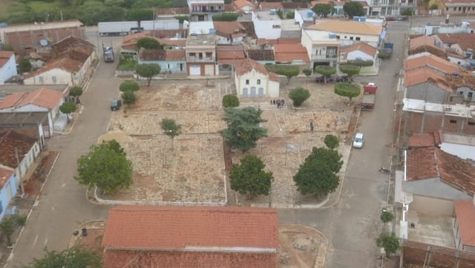 Rio do Antônio: Iniciadas obras para a reforma e restauração da Praça João Florindo de Souza em Ibitira