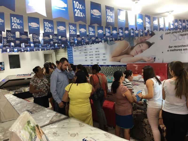 Loja Sonhos Colchões chega em Tanhaçu; sucesso de vendas na inauguração