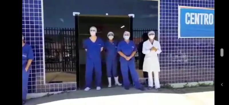 Brumado: IMEP homenageia profissionais de saúde com evangelismo no Centro de Atendimento ao Covid-19   