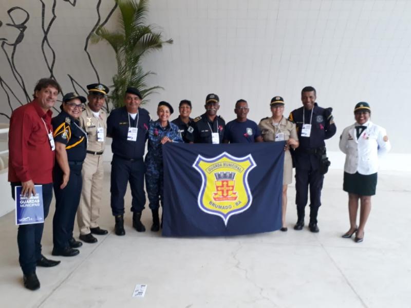 GCM de Brumado participa do XXIX Congresso Nacional dos Guardas Municipais em Niterói