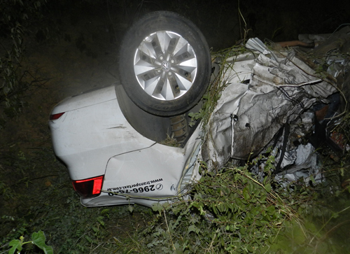 Acidente com vítimas fatais na BR - 030 depois da Vila Presidente Vargas