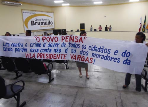 Projeto da Construção do CDP pela segunda vez é barrado mediante a protestos