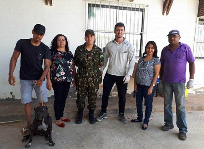 Parceria Produtiva: Atiradores do TG de Brumado participam da intensificação vacinal contra raiva canina