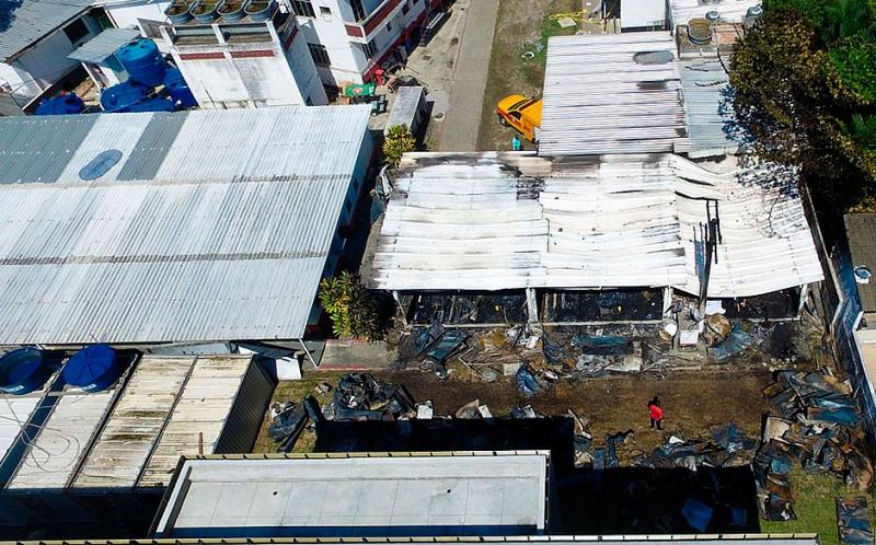 Flamengo só poderia usar área incendiada como estacionamento