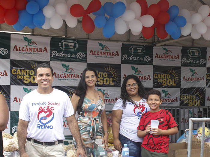 Projeto Ação do Reino atraiu grande público e beneficiou famílias carentes no São Félix