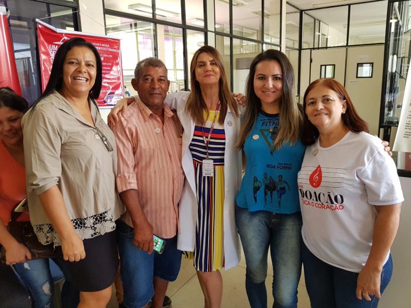Cras de Malhada de Pedras realiza doação de Sangue coletiva em campanha pré-carnaval