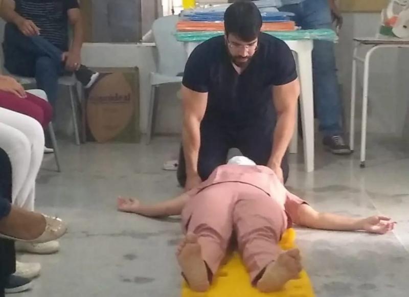 Prefeitura de Aracatu realiza treinamento de urgência e emergência para profissionais de saúde