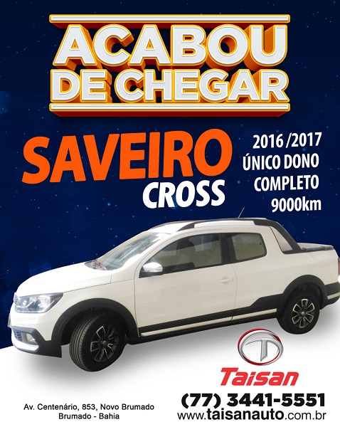Acaba de Chegar na Taisan Auto o Saveiro Cross