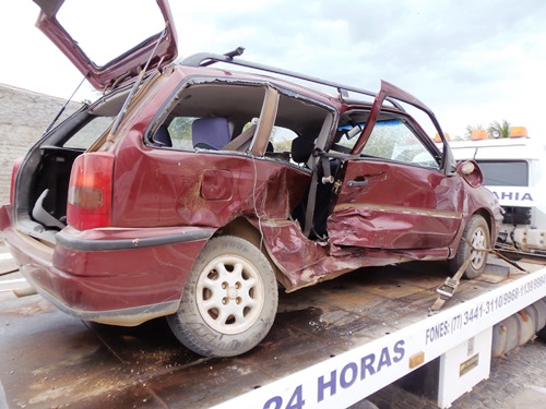  Acidente no cruzamento do Bairro Esconso com anel viário BR-030 