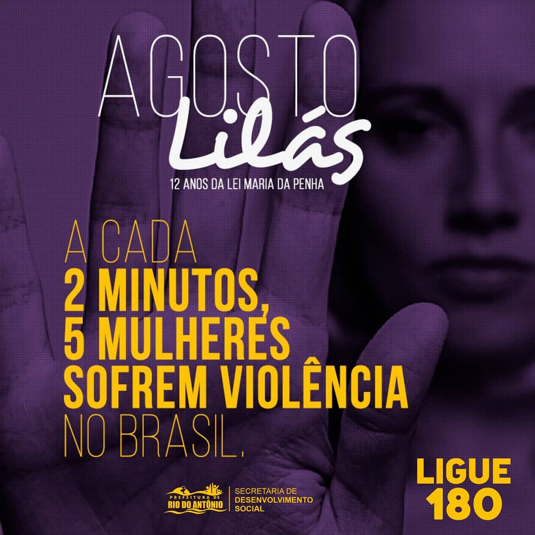 Rio do Antônio adere a campanha Agosto Lilás