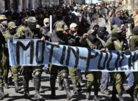 Não foi greve, mas um motim