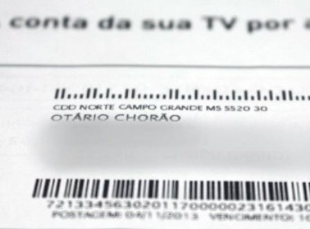 Claro TV diz em fatura que cliente é 'Otário Chorão' após pedir desconto no plano