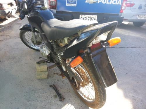 Moto furtada de cabeleireiro na última semana foi recuperada
