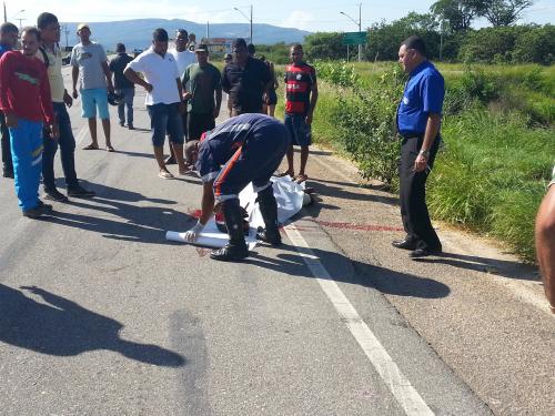 Acidente com vítima fatal na saída para Aracatu em Brumado