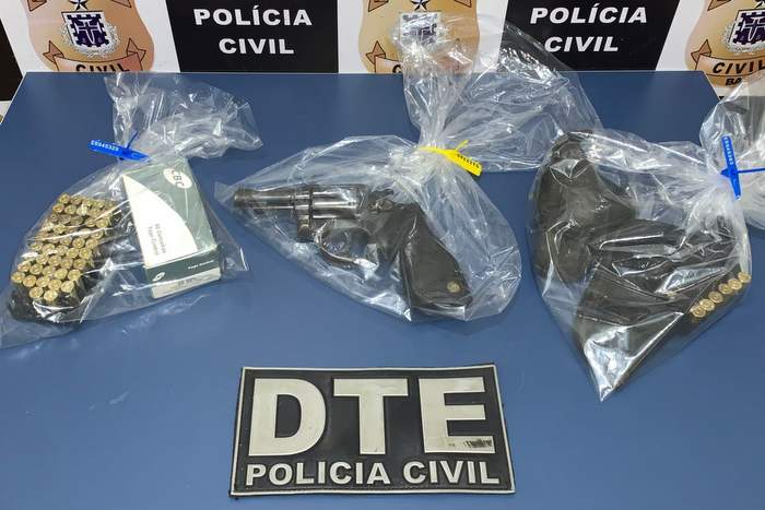 Dezenas de munições são apreendidas pela DTE de Vitória da Conquista