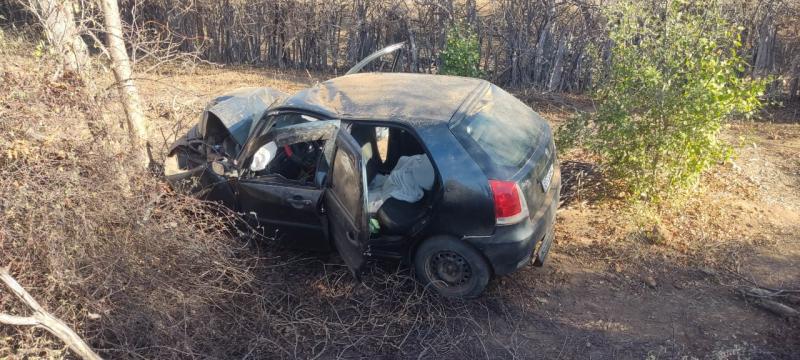 Acidente na BA-152 entre Livramento e Paramirim deixa duas vítimas fatais e outras três feridas