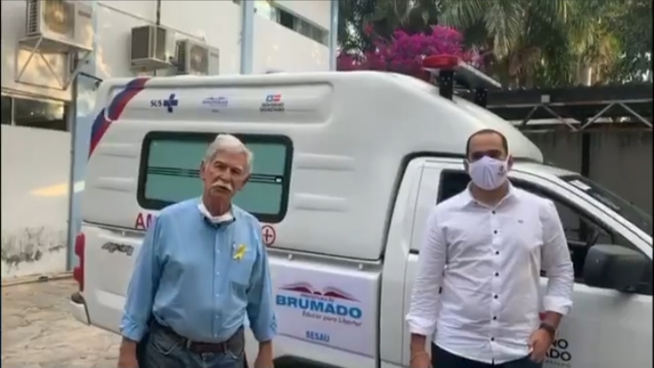 Brumado recebe ambulância para fortalecer o combate a Covid-19