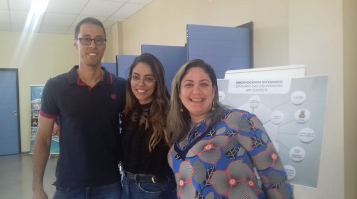 I Seminário de Leishmanioses do NRS-Sudoeste, realizado no auditório da UFBA - Campus Anísio Teixeira em Vitória da Conquista