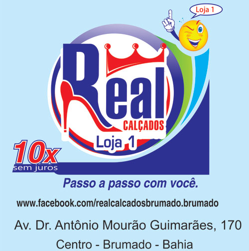 Real Calçados, a Loja nº 01 tem mais pra você.