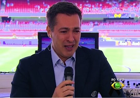 Nivaldo Prieto lembra de Luciano do Valle e se emociona em programa ao vivo